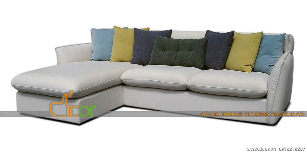 Sofa nỉ góc Mã: NG842 - Kiêu sa, cá tính