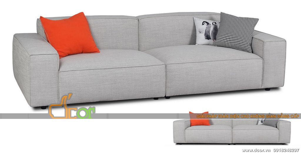 Bộ sofa nỉ cao cấp nhập khẩu Malaysia - Mã: NV802