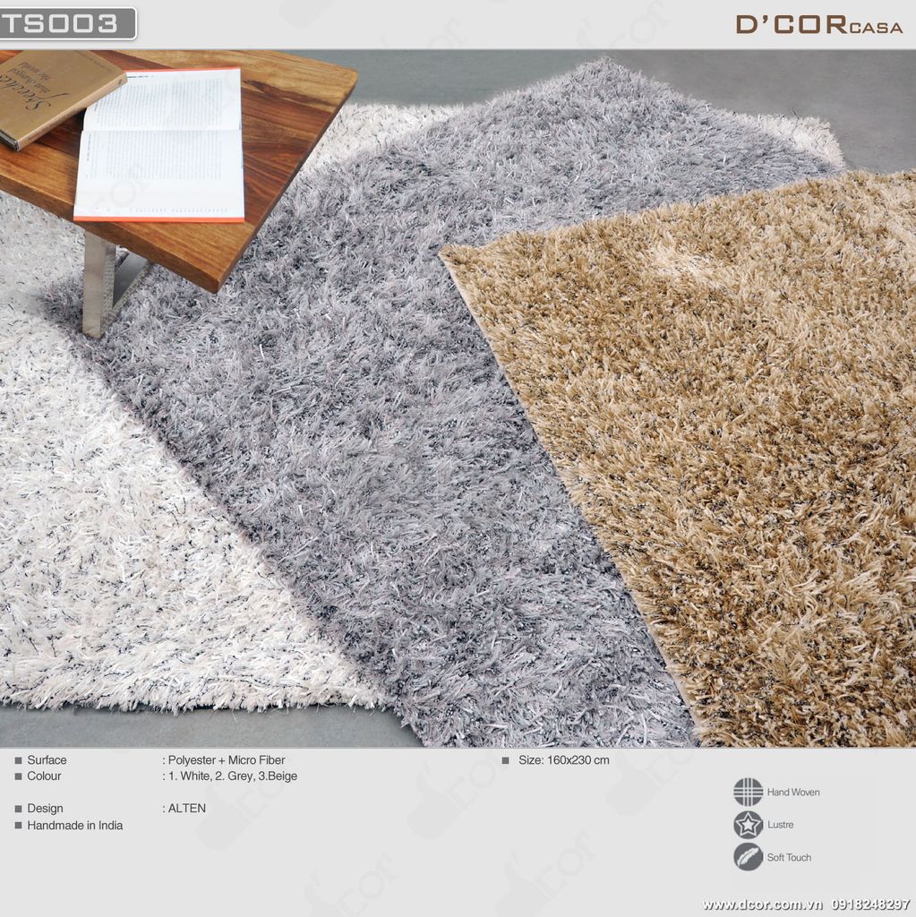 Thảm Ấn Độ - Mã: ST003. Alten