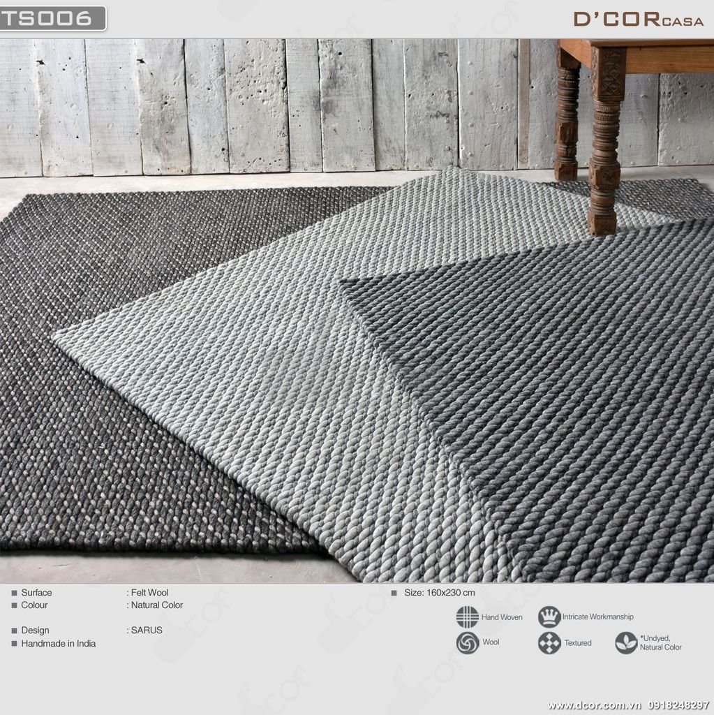 Thảm Ấn Độ - Mã: ST006. Sarus