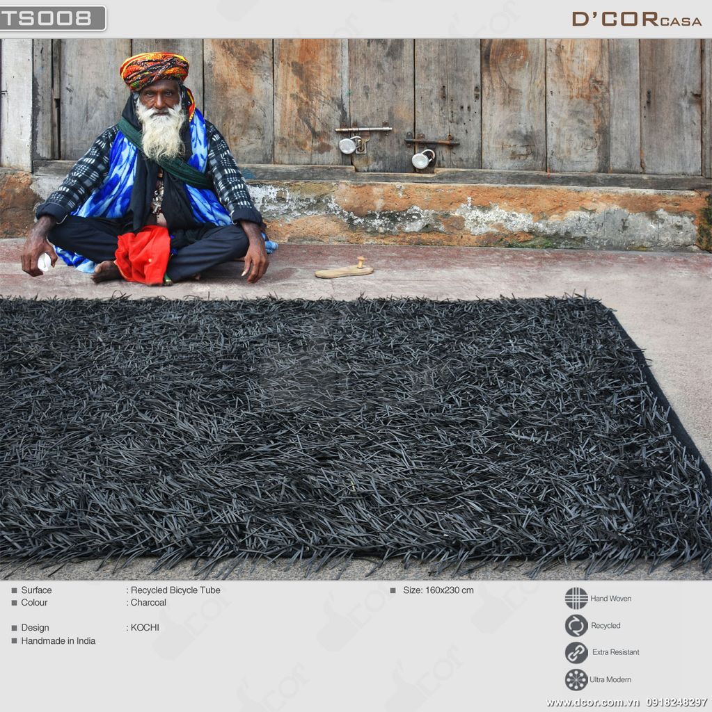 Thảm Ấn Độ - Mã: TS008.Kochi