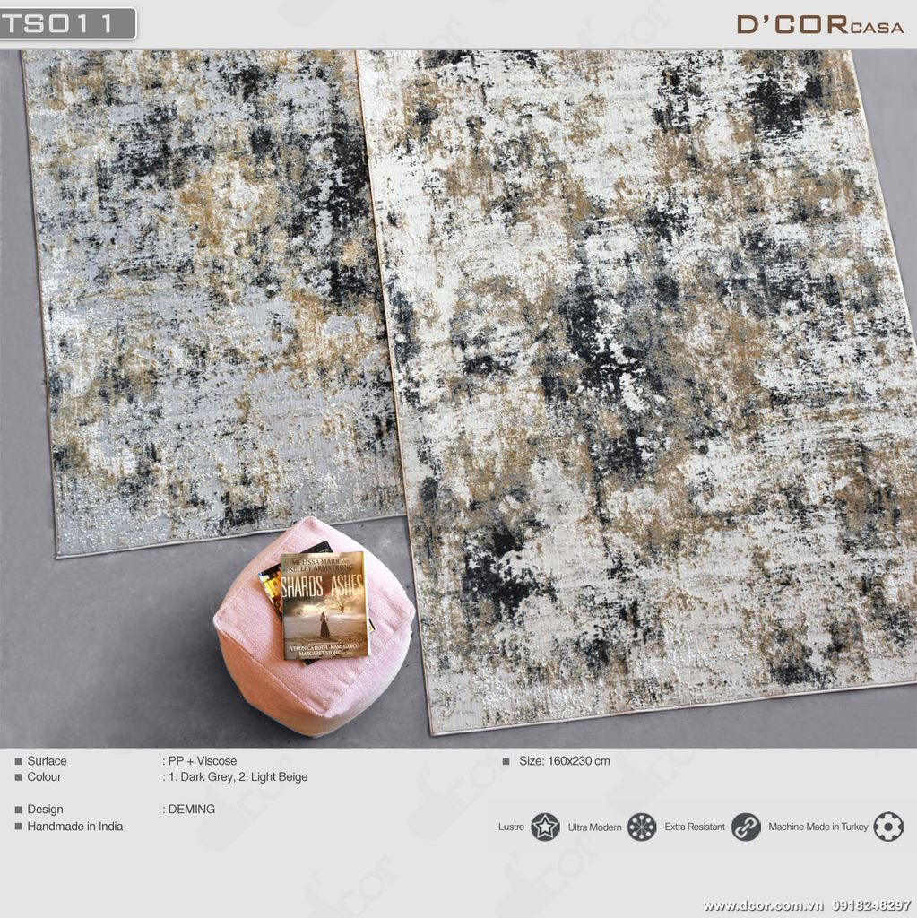 Thảm Ấn Độ - Mã: TS011. Deming