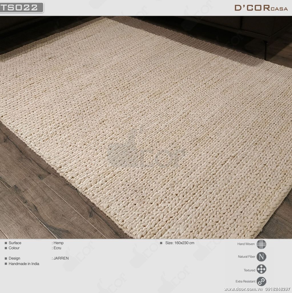 Thảm Ấn Độ - MÃ: TS022. Jarren