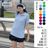  Áo thun Polo màu ghi sáng | trơn 