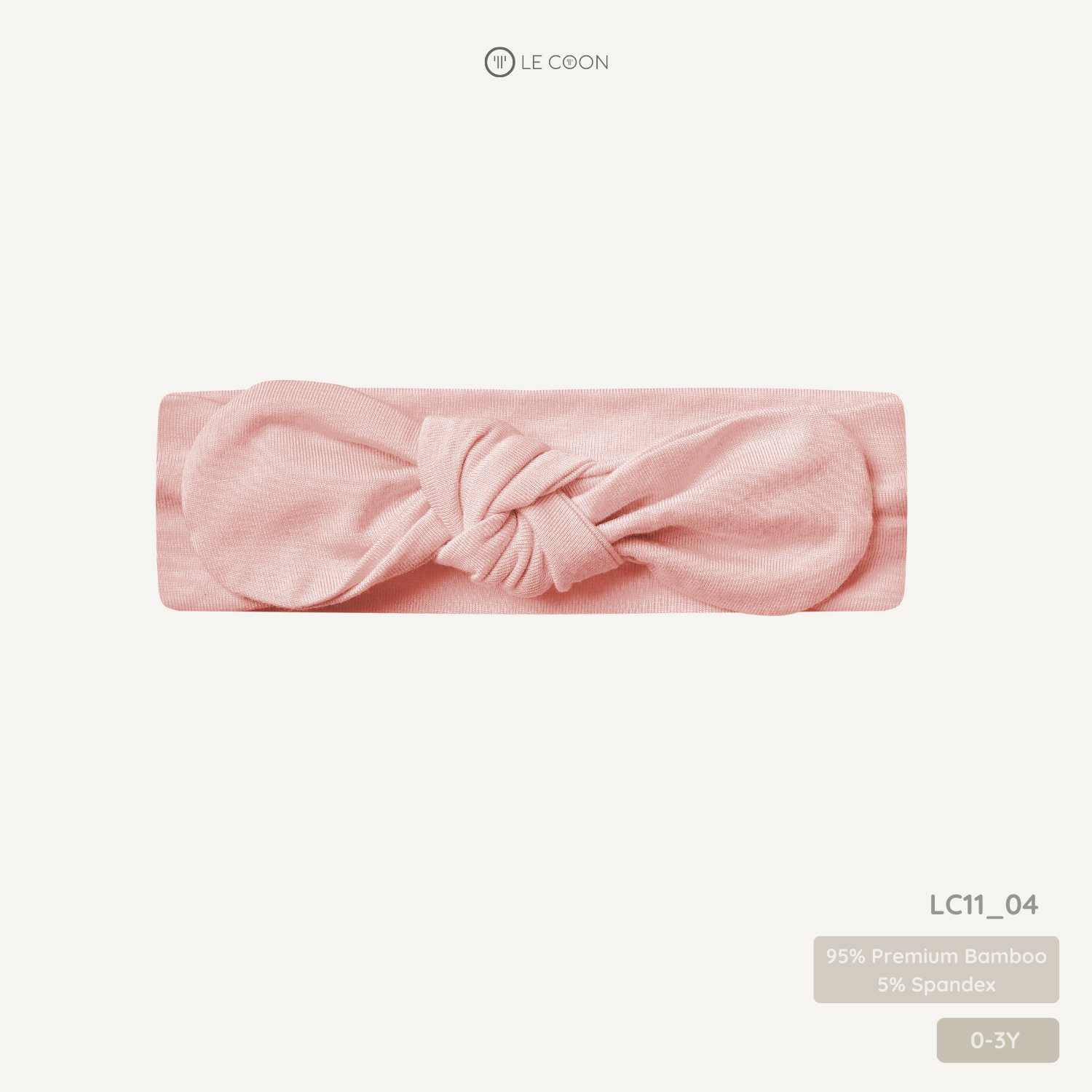  Nơ headband - Màu Be 