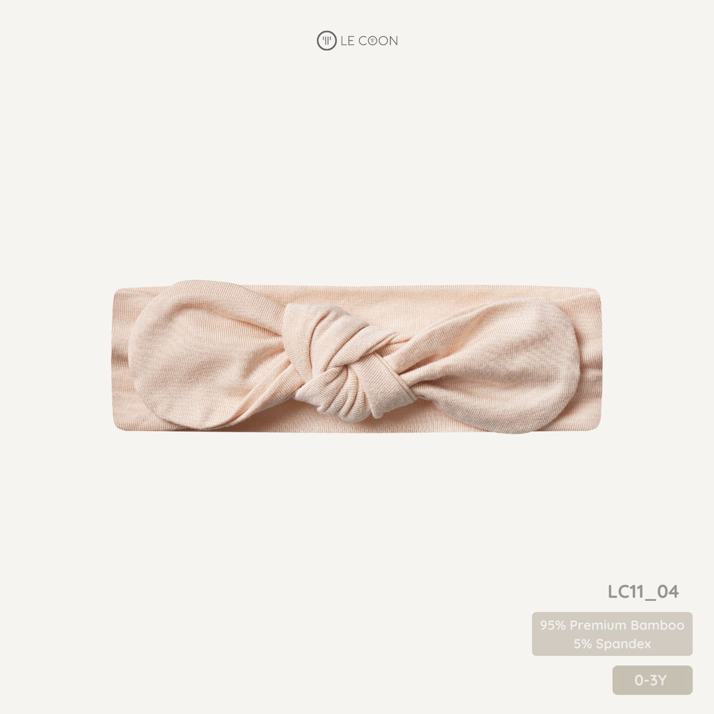  Nơ headband - Màu Hồng 