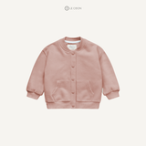  Bomber nỉ cào bông - Màu Hồng 