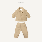  Pyjama dài tay - Màu Be cát 