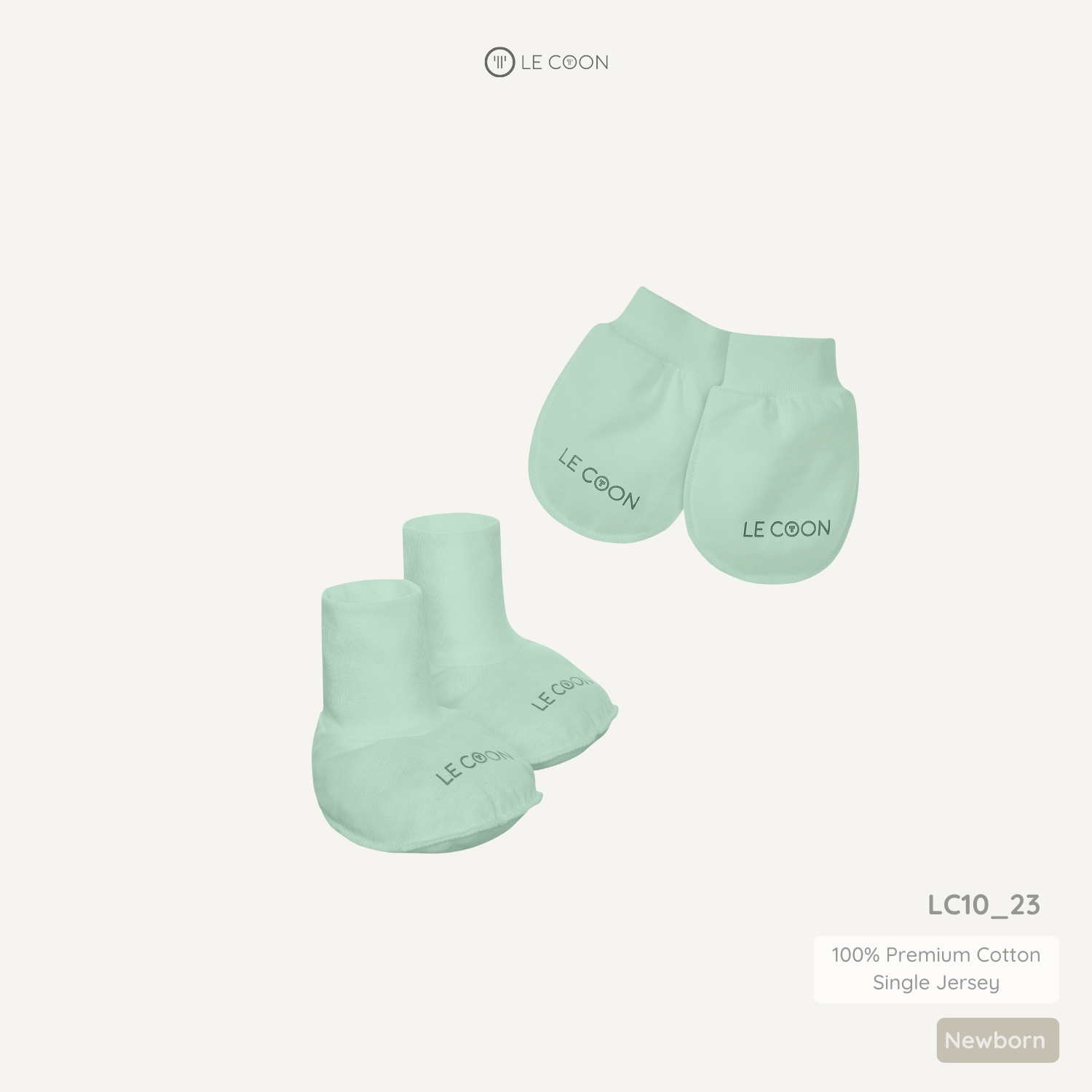  Bao tay, bao chân - Màu Xanh lá Misty Jade 