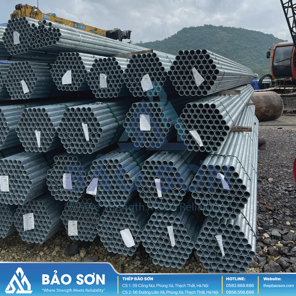  Ống thép mạ kẽm cỡ nhỏ 