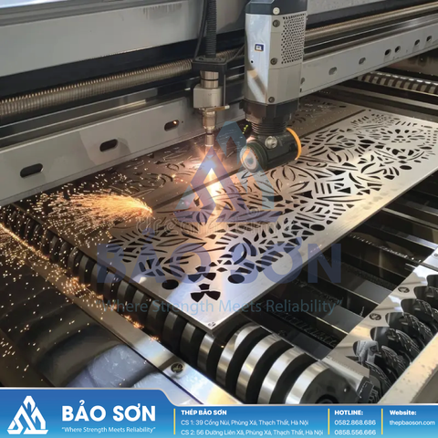  Cắt Laser theo bản vẽ chi tiết 