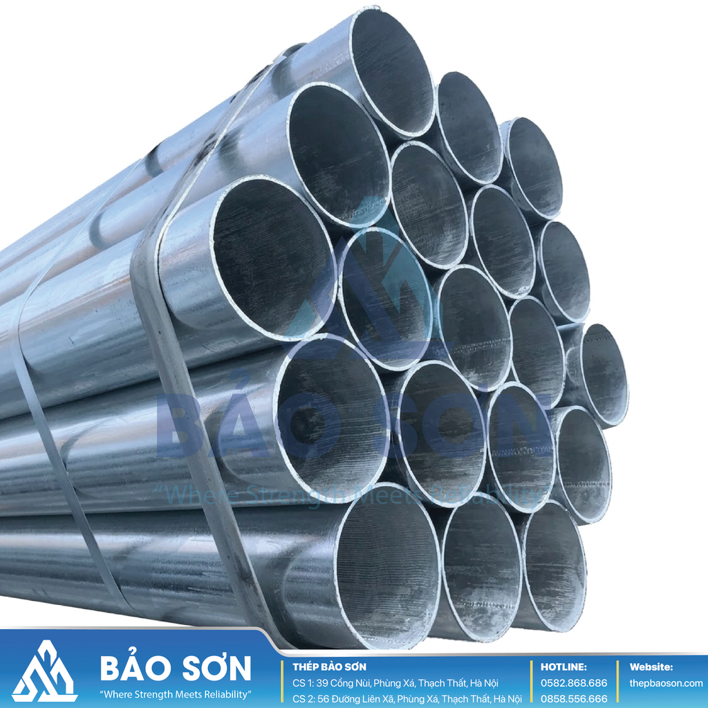  Ống thép mạ kẽm cỡ lớn 