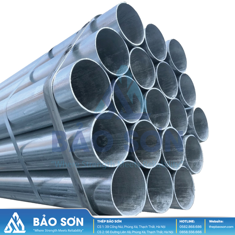  Ống thép mạ kẽm cỡ lớn 