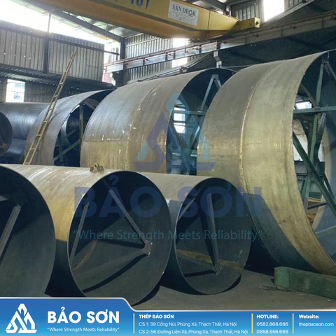 Gia công lốc thép tấm 
