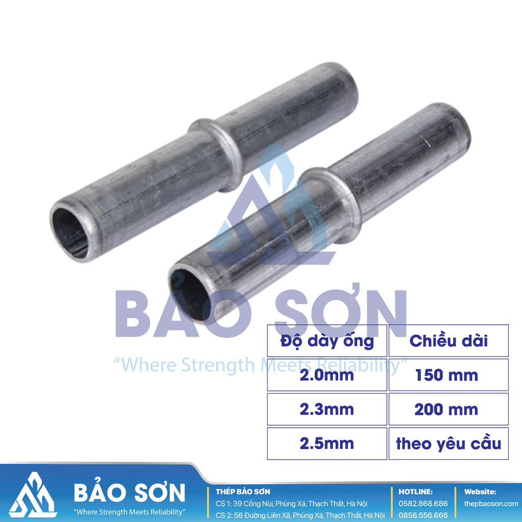  Ống nối D39, D40 