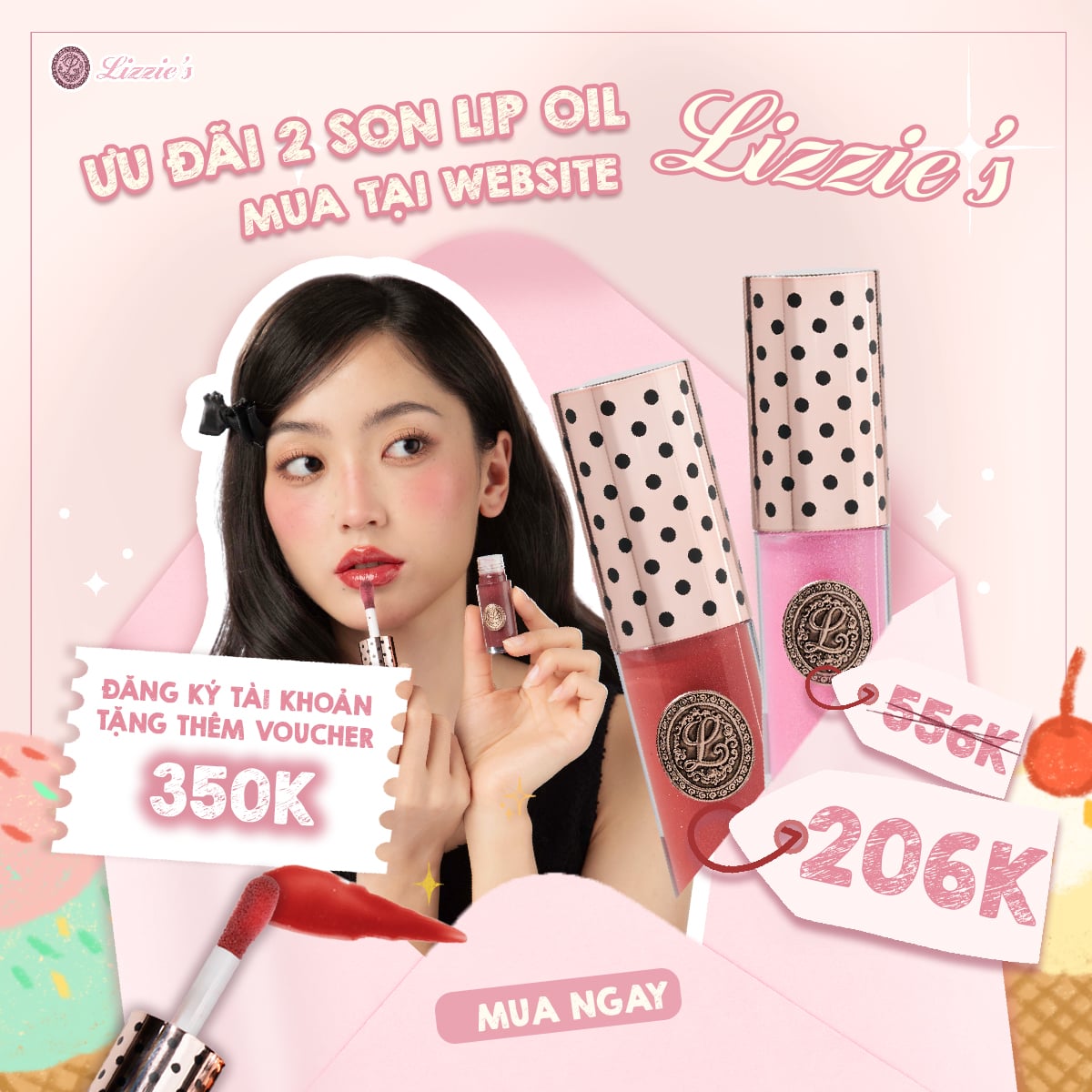 Son dầu dưỡng Lip Oil Summer Diary Juicy Treat