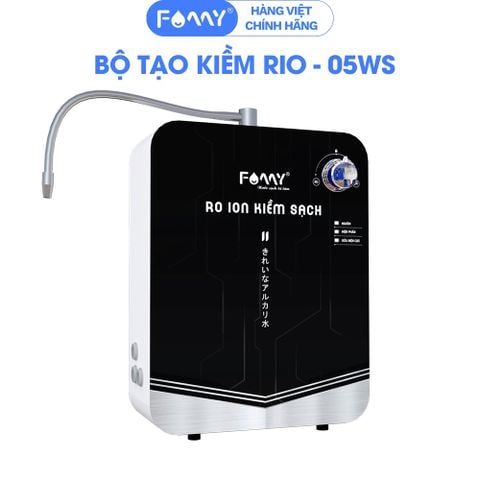 Bộ Tạo Kiềm Để Bàn Treo Tường Famy RIO-05WS - Lắp Đặt Được Cho Các Loại Máy Lọc Nước RO