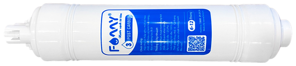 Combo 3 Lõi Lọc Nước Số 1-2-3 Famy Hàn Quốc - Sediment - PreCarbon - PostCarbon - Lõi Đúc