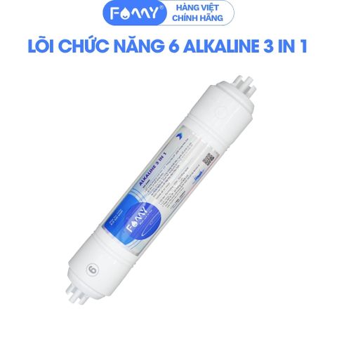 Lõi Lọc Nước Tạo Khoáng Famy Số 6 Alkaline 3 IN 1 - Dùng Được Cho Các Loại Máy Lọc RO