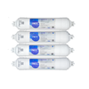 Combo 4 Lõi Lọc Chức Năng Famy (6 Đến 9) Loại Đúc - Nguyên Liệu Từ Hàn Quốc - Dùng Cho Máy Lọc Nước