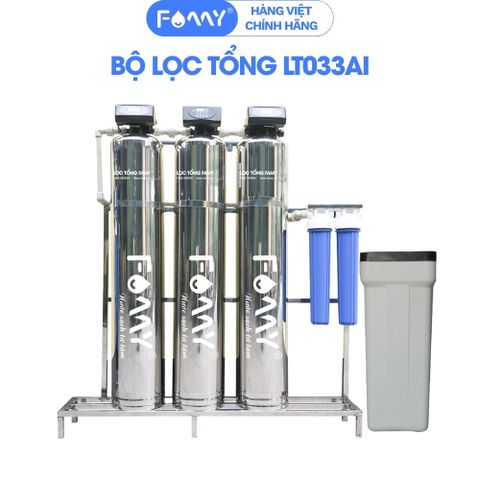 Bộ Lọc Tổng Famy - Model LT033AI - Cột INOX - Phù Hợp Với Nước Máy