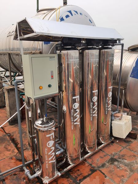 Bộ Lọc Tổng Famy - Model LTSA1 - Trang Bị Màng Siêu Lọc UF Bơm Áp Tủ Điện Fill Inox Cao Cấp