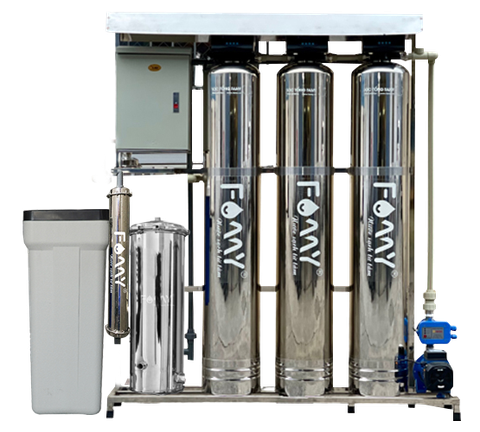 Bộ Lọc Tổng Famy - Model LTSA1 - Trang Bị Màng Siêu Lọc UF Bơm Áp Tủ Điện Fill Inox Cao Cấp