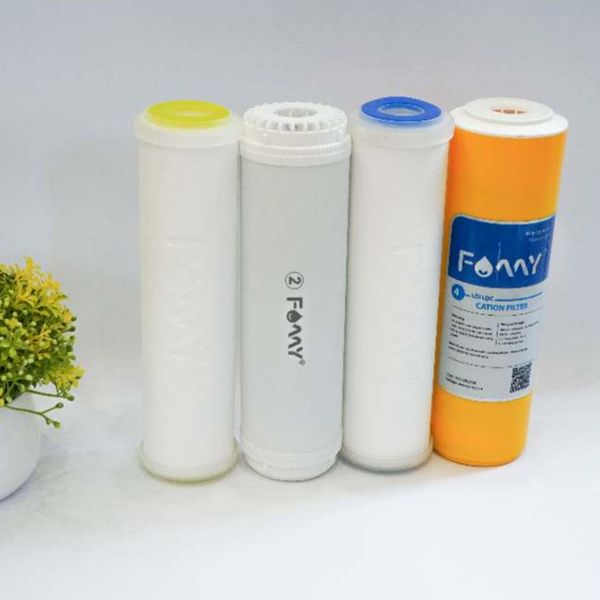 Lõi Lọc Nước Famy 4 PKF4A Cation Hấp Thụ Cặn Đá Vôi - Chính Hãng - Dùng Cho Máy Lọc Nước