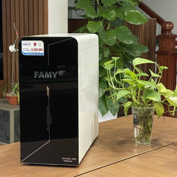 Máy Lọc Nước Famy - A15 - Chính Hãng - 9 Cấp Lọc Cao Cấp - Để Gầm Tủ Bếp - Để Bàn