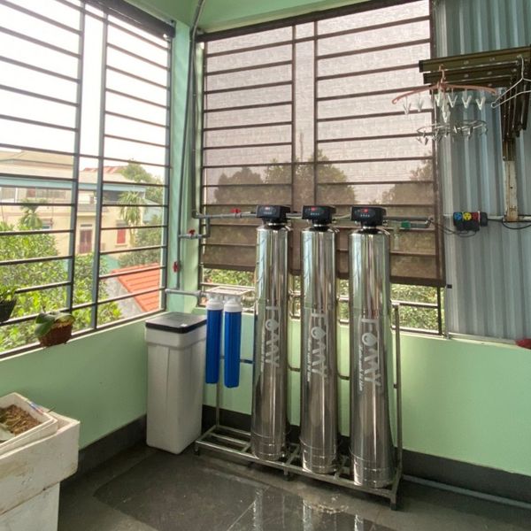 Bộ Lọc Tổng Famy - Model LT033AI - Cột INOX - Phù Hợp Với Nước Máy