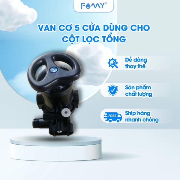 Van Tay Lọc Tổng 5 Chế Độ Zen 27 - Chính Hãng - Dùng Cho Bộ Lọc Nước Đầu Nguồn
