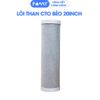 Lõi Lọc Nước 20Inch CTO Béo Than Hoạt Tính Dạng Nén - Dùng Được Cho Bộ Lọc Tổng, Lọc Nước Đầu Nguồn
