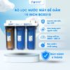 Bộ 3 Cốc Lọc Nước Famy BC0310 - Chính Hãng - 3 Cấp Lọc 10Inch - Lắp Gầm Bếp, Nhà Vệ Sinh