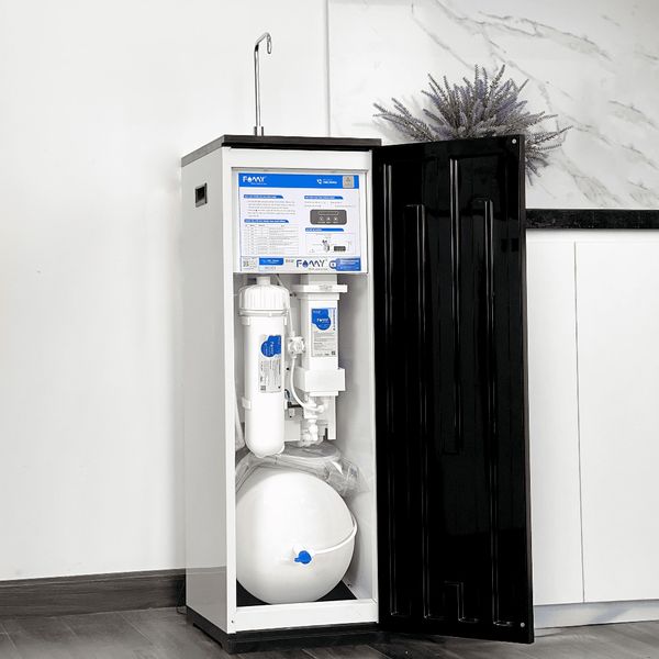 Máy Lọc Nước RO Ion Kiềm Famy RIO-01 PLUS - Chinh Hãng - Công Nghệ Điện Phân Từ Nước Tinh Khiết R.O