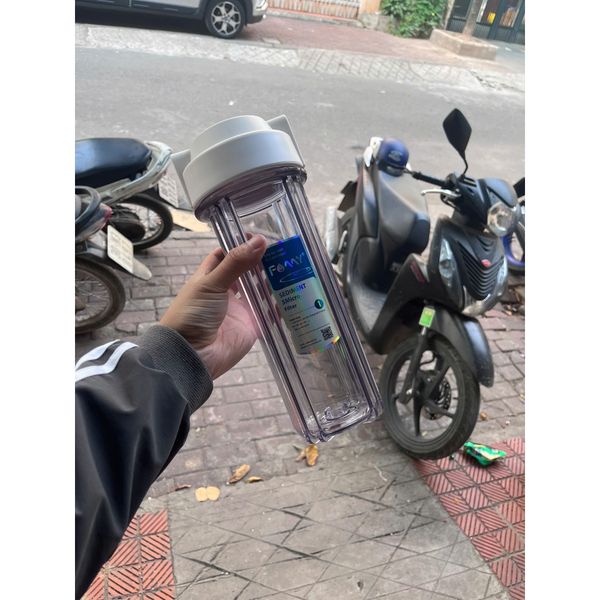 Cốc Lọc Nước Famy 10 Inch Ren 21mm - Chính Hãng - Dùng Lọc Thô, Lọc Nước Đầu Nguồn