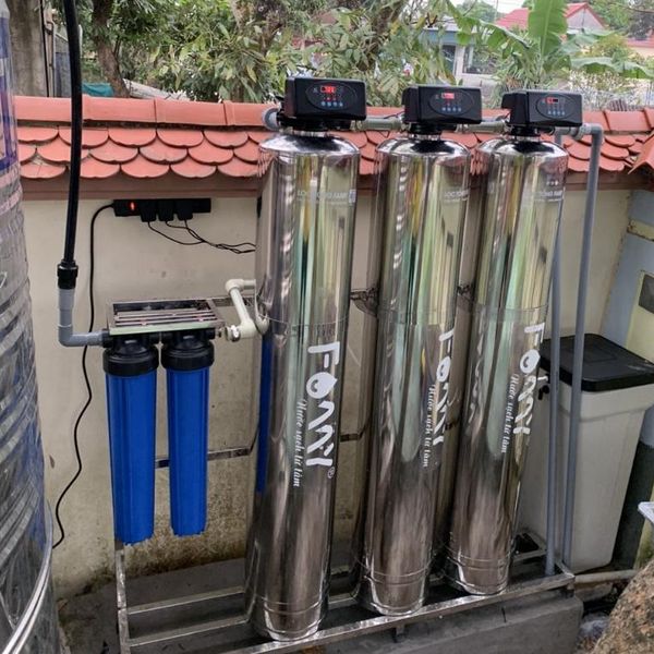 Bộ Lọc Tổng Famy - Model LT033AI - Cột INOX - Phù Hợp Với Nước Máy