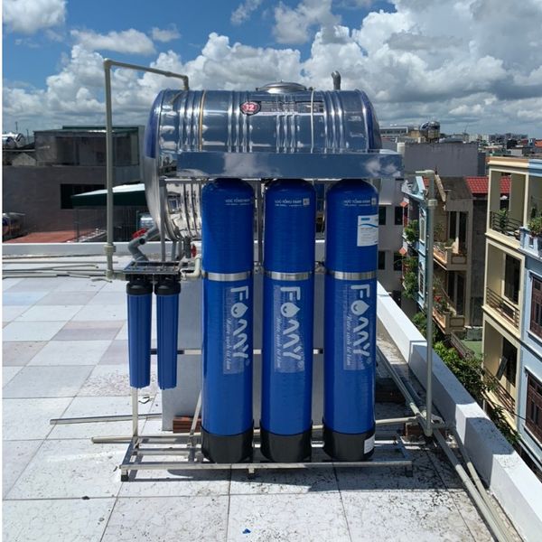 Bộ Lọc Tổng Famy - Model LT033A - Tự Động Sục Rửa Vật Liệu Lọc