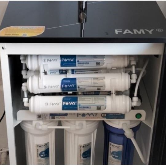 Combo 5 Lõi (5 Đến 9) Và 6 Lõi (5 Đến 10) Bộ Lõi Lọc Nước Tạo Khoáng Famy - Dùng Cho Máy Lọc RO