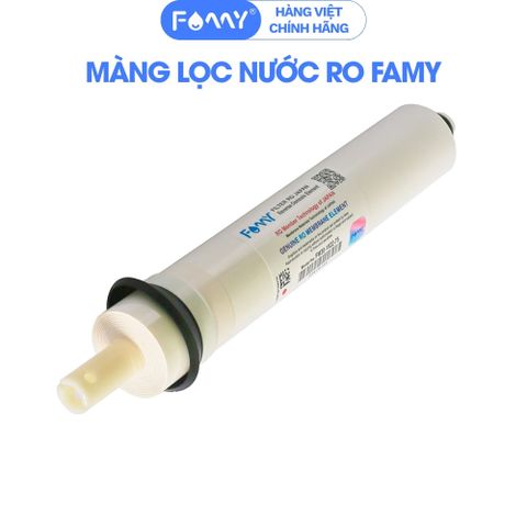 Màng Lọc Nước RO Famy - Chính Hãng - Loại Bỏ 99% Cặn Bẩn, Virus, Vi Khuẩn Lớn Hơn 0.1nm