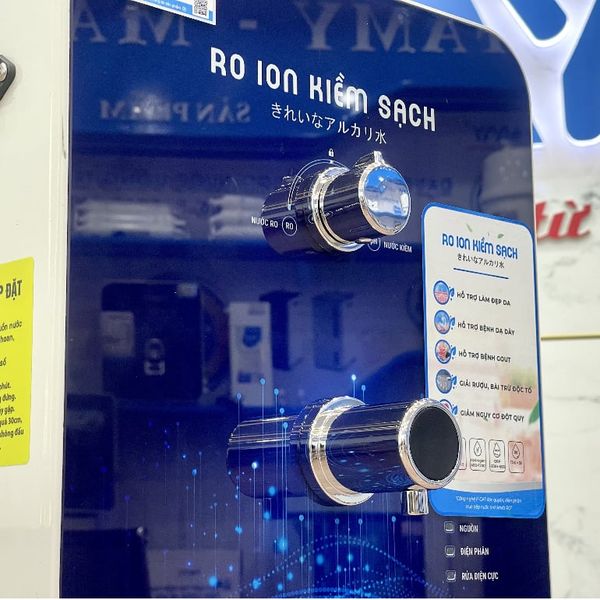 Bộ Tạo Kiềm Để Bàn Treo Tường Famy RIO-05W - Lắp Đặt Được Cho Các Loại Máy Lọc Nước RO