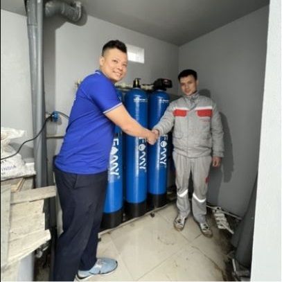 Bộ Lọc Tổng Famy - Model LT031A - Bán Tự Động Sục Rửa Vật Liệu Lọc - Phù Hợp Với Nước Máy
