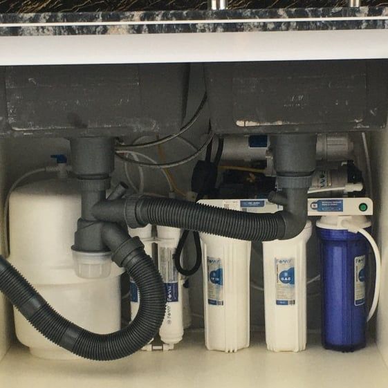 Máy Lọc Nước RO Lắp Đặt Gầm Bếp 10 Cấp Lọc Famy AO68 - Chính Hãng