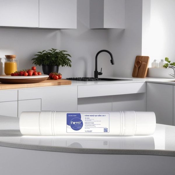 COMBO Lõi Lọc Nước Tạo Kiềm - Bút Đo TDS - Lọ Dung Dịch Test pH - Dùng Cho Máy Lọc Nước R.O