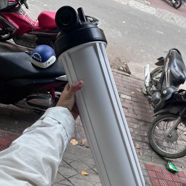 Cốc Lọc Nước Béo 20 inch Xanh - Trắng - Chính Hãng - Sử Dụng Cho Lọc Nước Sinh Hoạt