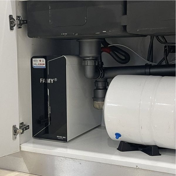 Máy Lọc Nước Famy - A15 - Chính Hãng - 9 Cấp Lọc Cao Cấp - Để Gầm Tủ Bếp - Để Bàn