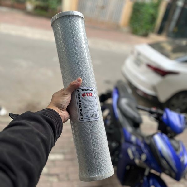 Combo 2 Lõi Lọc Nước Béo - Lõi 20Inch PP - Lõi CTO Than - Dùng Cho Bộ Lọc Tổng, Lọc Nước Đầu Nguồn