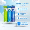 Combo 3 Lõi Lọc Nước Lọc Thô Số Famy 1-2-3 PKF - Chính Hãng - Dùng Cho Các Loại Máy Lọc Nước