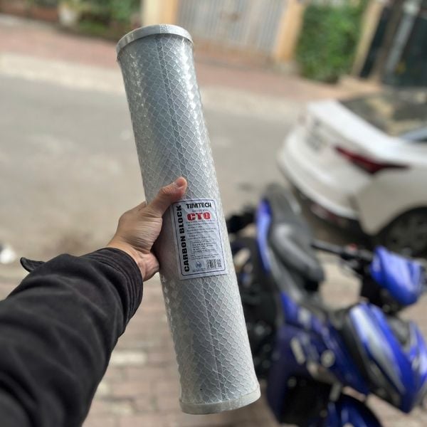 Lõi Lọc Nước 20Inch CTO Béo Than Hoạt Tính Dạng Nén - Dùng Được Cho Bộ Lọc Tổng, Lọc Nước Đầu Nguồn