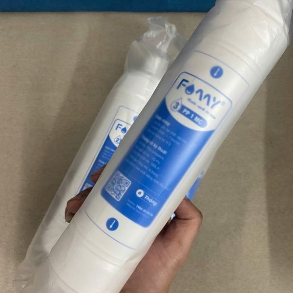 Bộ Lõi Lọc Nước Số 1-2-3 Famy Lõi Đúc Dùng Cho Máy Lọc Nước RO Ion Kiềm - Dây 10mm