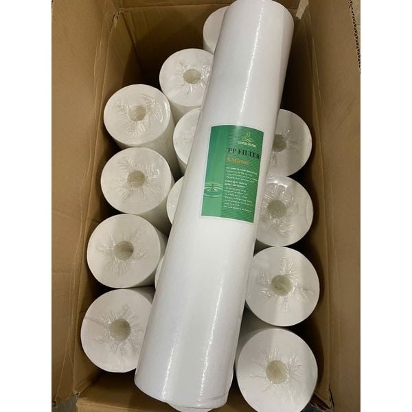 Lõi Lọc Nước 20Inch PP Béo - Dùng Được Cho Bộ Lọc Tổng, Lọc Nước Đầu Nguồn